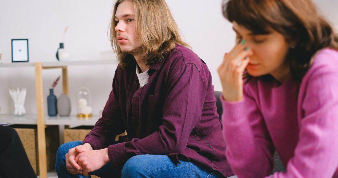 Couple Sitting Together